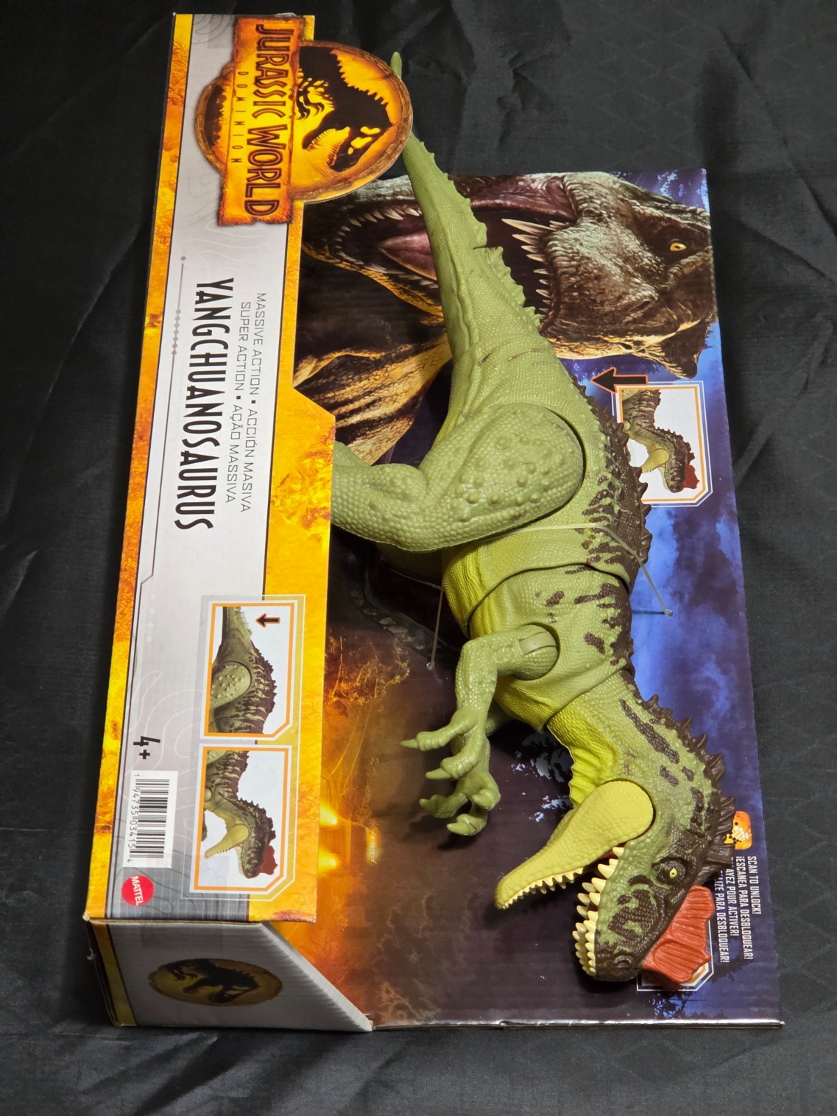 Jurassic World Dominion / Massive Action / Yangchuanosaurus / Mattel / 2021
