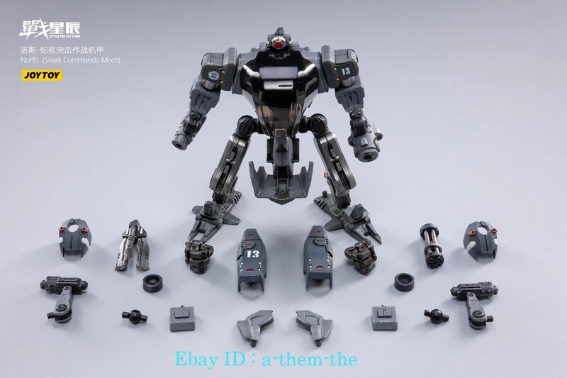 JOYTOY 1/18 North (Snark Commando Mech) Toys Soldier AND Large Mecha Figure Gift