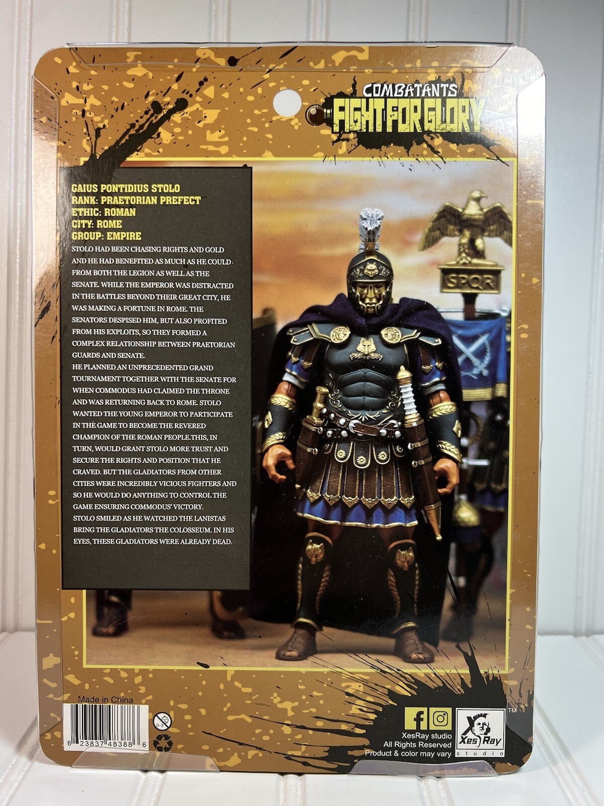 1 Xesray Studio Combatants Fight For Glory STOLO Gladiators Romans Wave 2 NEW!
