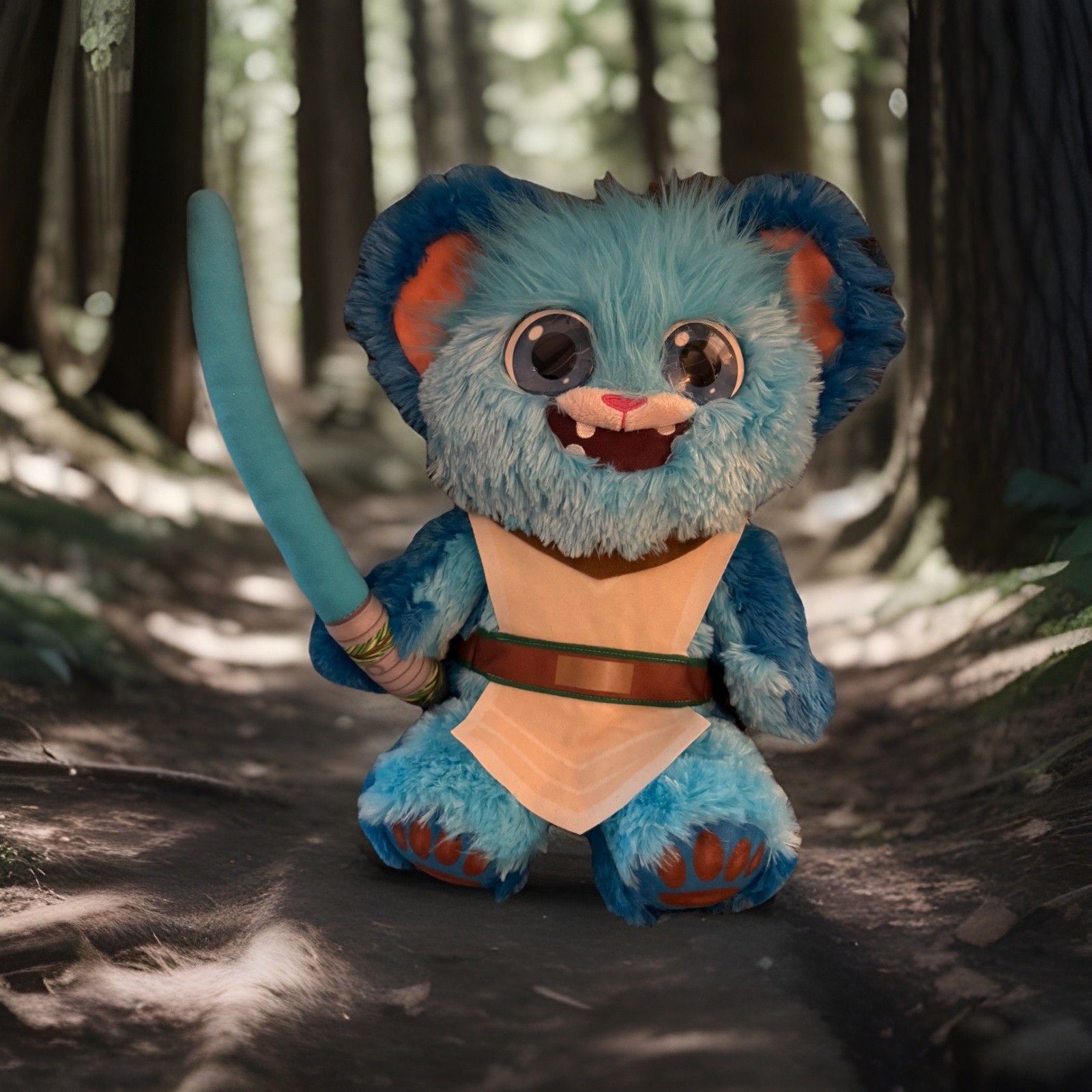 Star Wars Young Jedi Adventures Fuzzy Force Nubs 15&Prime; Large Plush