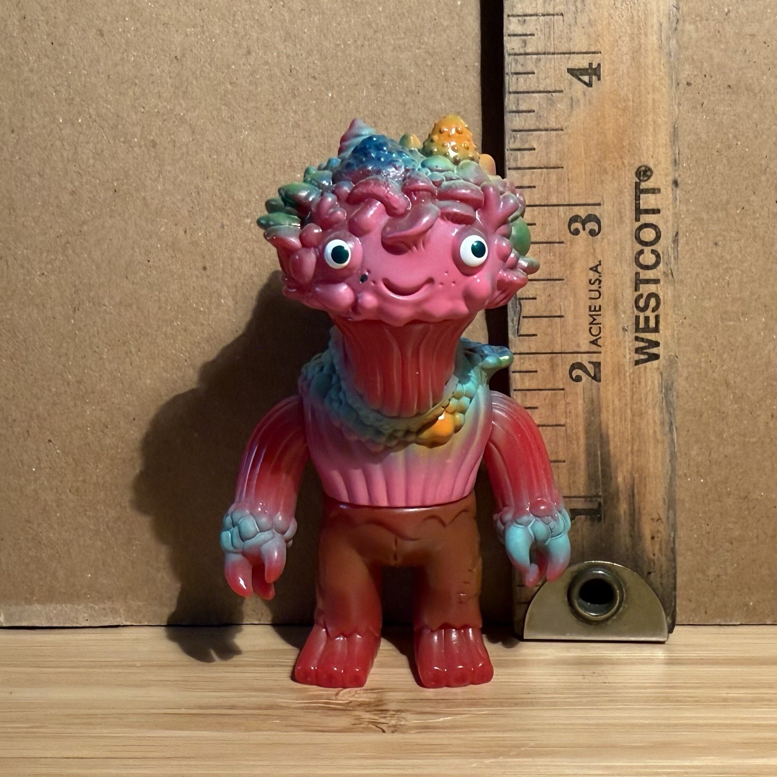 Bwana Spoons Morel Snacks Red Sofubi Vinyl Figure Gravy Toys Hand Painted Japan