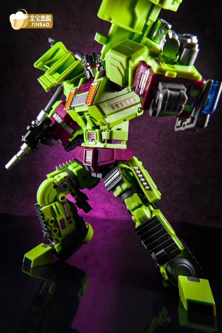 Jinbao Oversized Devastator Gravity Builder All sets＊With Original Box＊