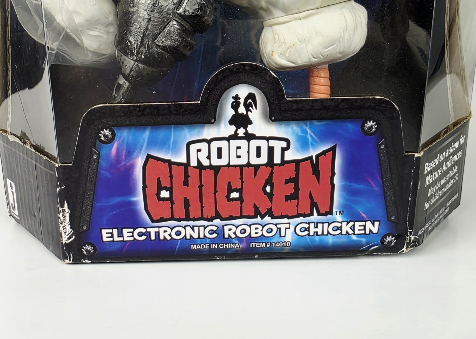 Robot Chicken 10&Prime; Electronic Action Figure Adult Swim Brand New Factory Sealed