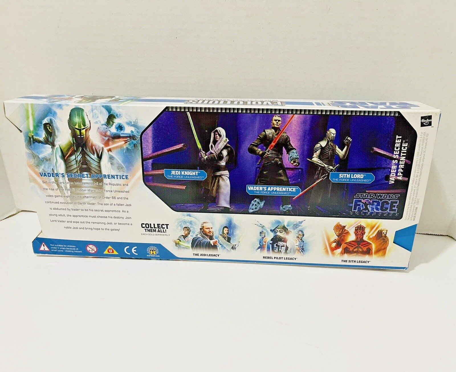Star Wars Legacy Collection Evolutions Vader&rsquo;s Secret Apprentice 3.75&Prime; NIB