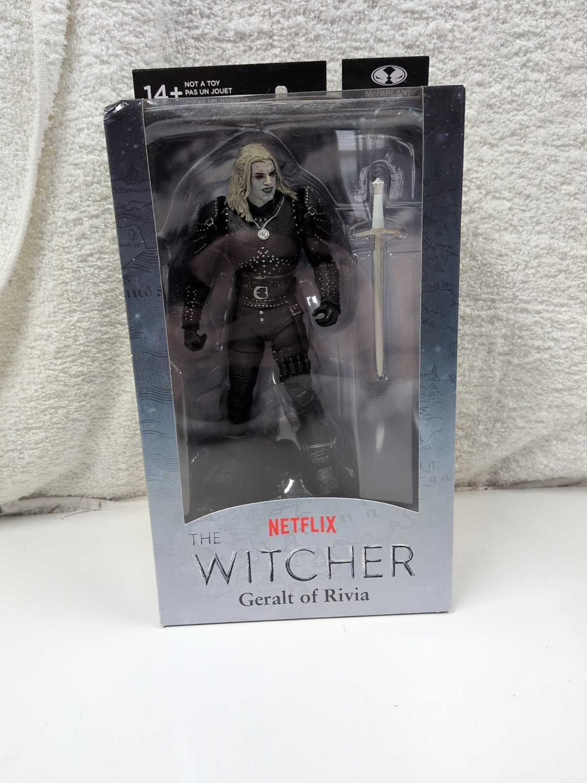 McFarlane Toys Netflix Series Witcher GERALT in Witcher Mode 7in Scale Figure