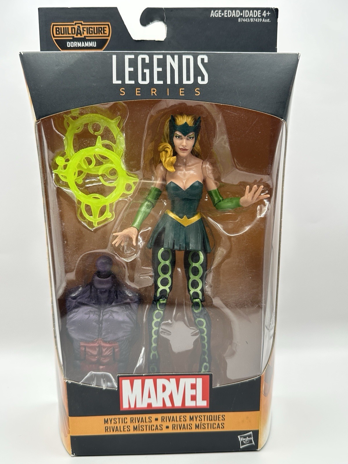 Marvel Legends Mystic Rivals Enchantress 6” Action Figure Dormammu BAF NIB