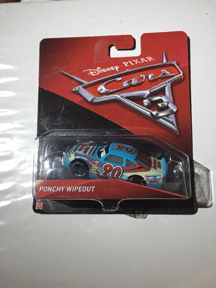 Disney Pixar Cars 3 Ponchy Wipeout