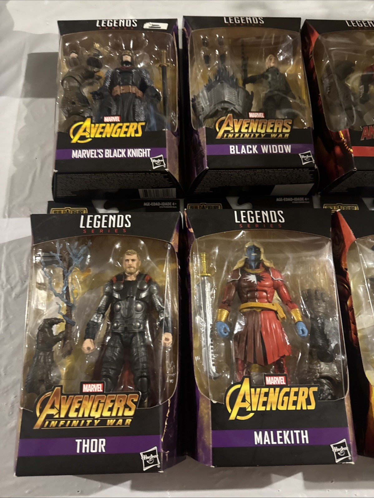 Marvel Legends Complete Set BuildAFigure CULL OBSIDIAN Brand New Hasbro 2017