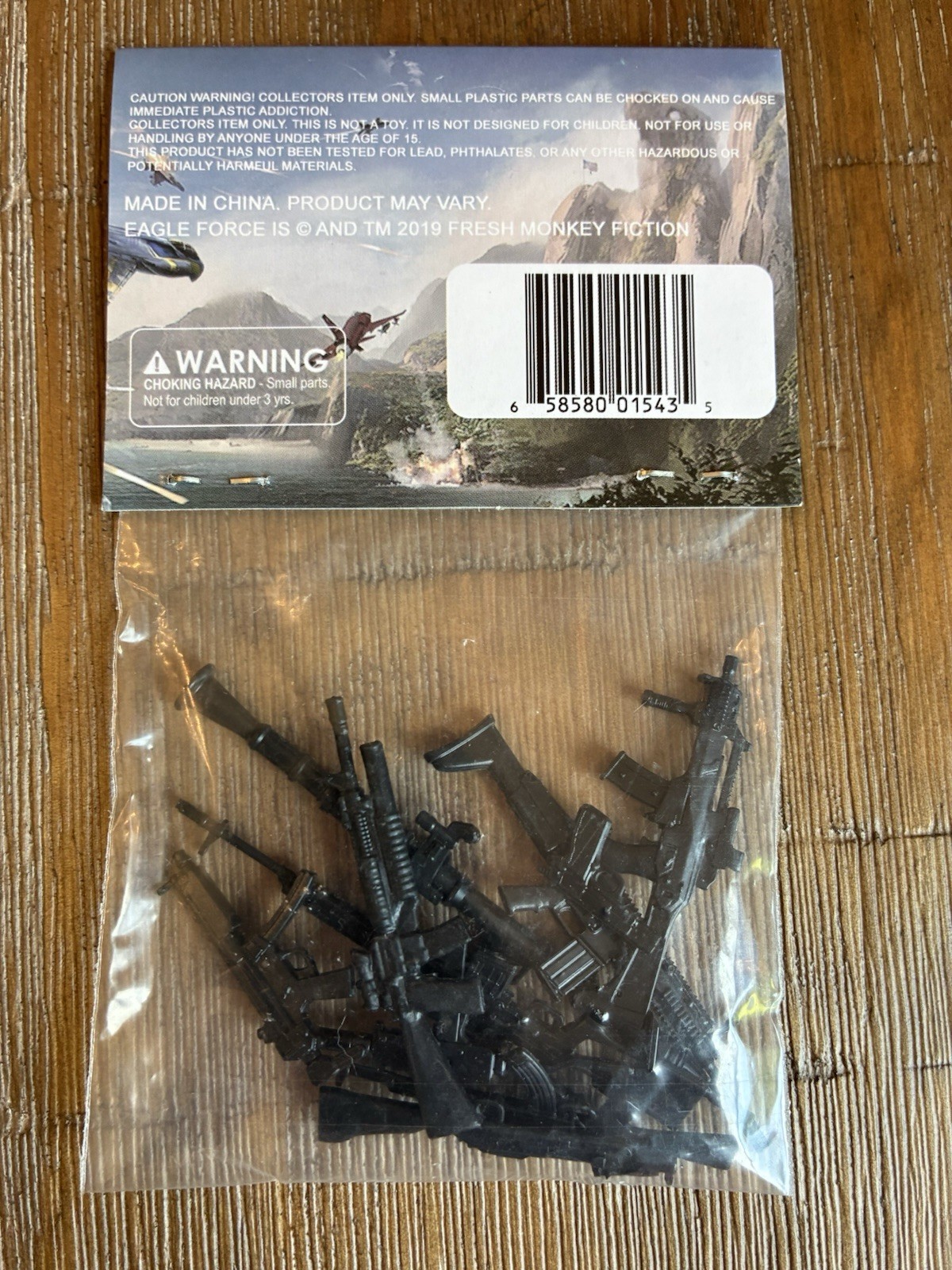 Fresh Monkey Fiction Eagle Force Weapons Pack Brand New