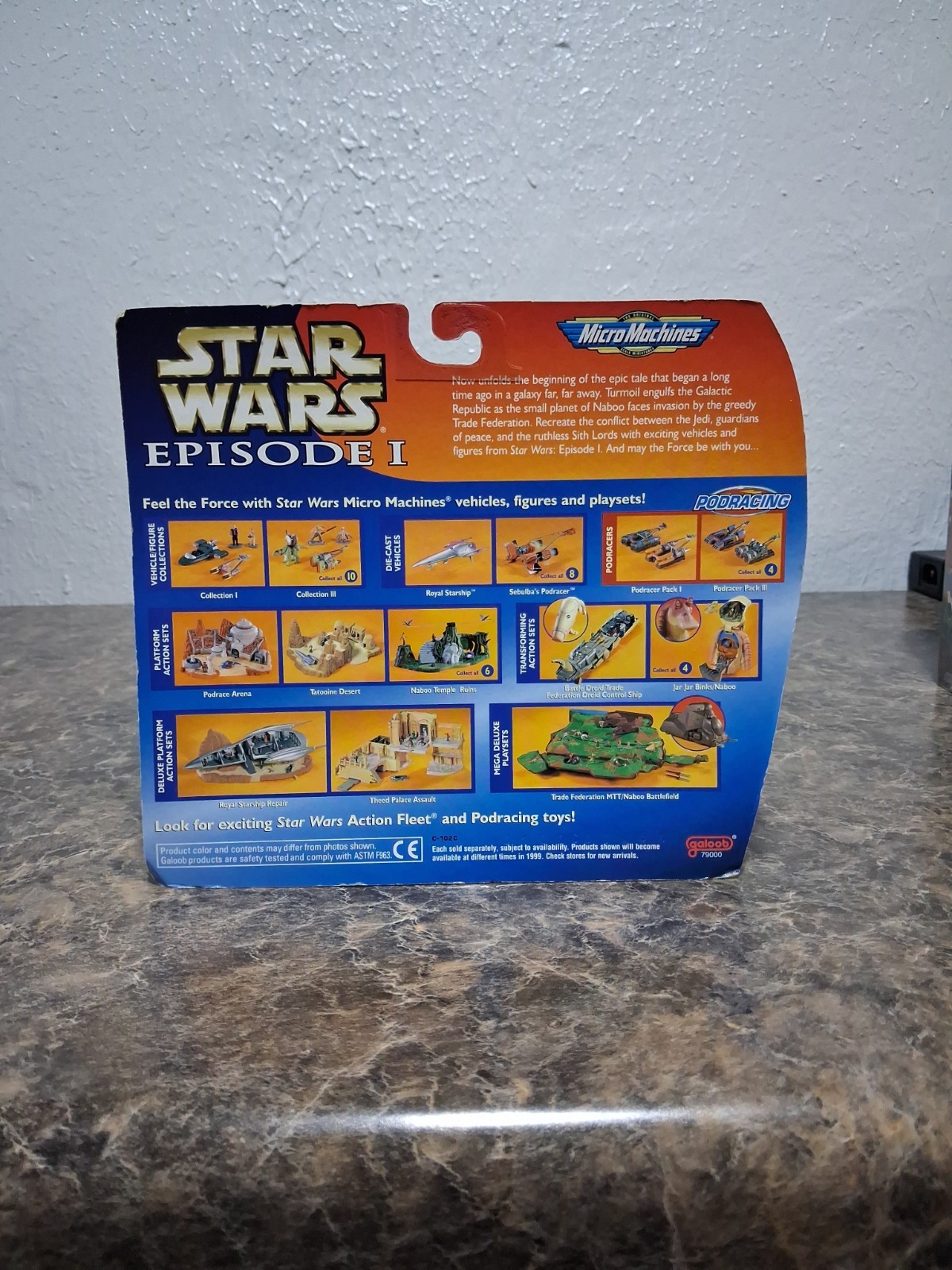 Sebulba Micro Machines 1999 Star Wars Episode I Collection VII New