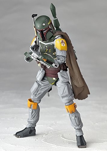 Figure Complex Star Wars Revoltech Boba Fett about 150mm Action Figure Revoltech