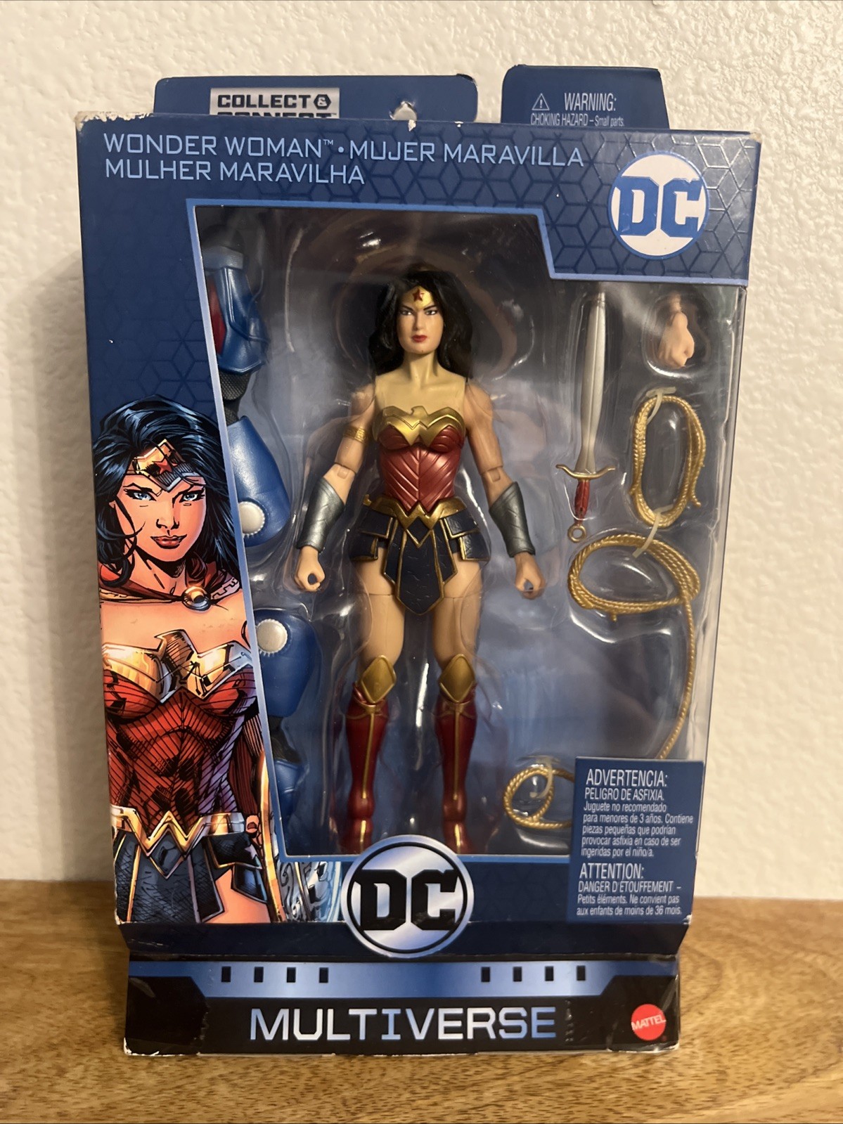 DC Multiverse Rebirth Wonder Woman (Series 9) 6.5” Action Figure Mattel Toy