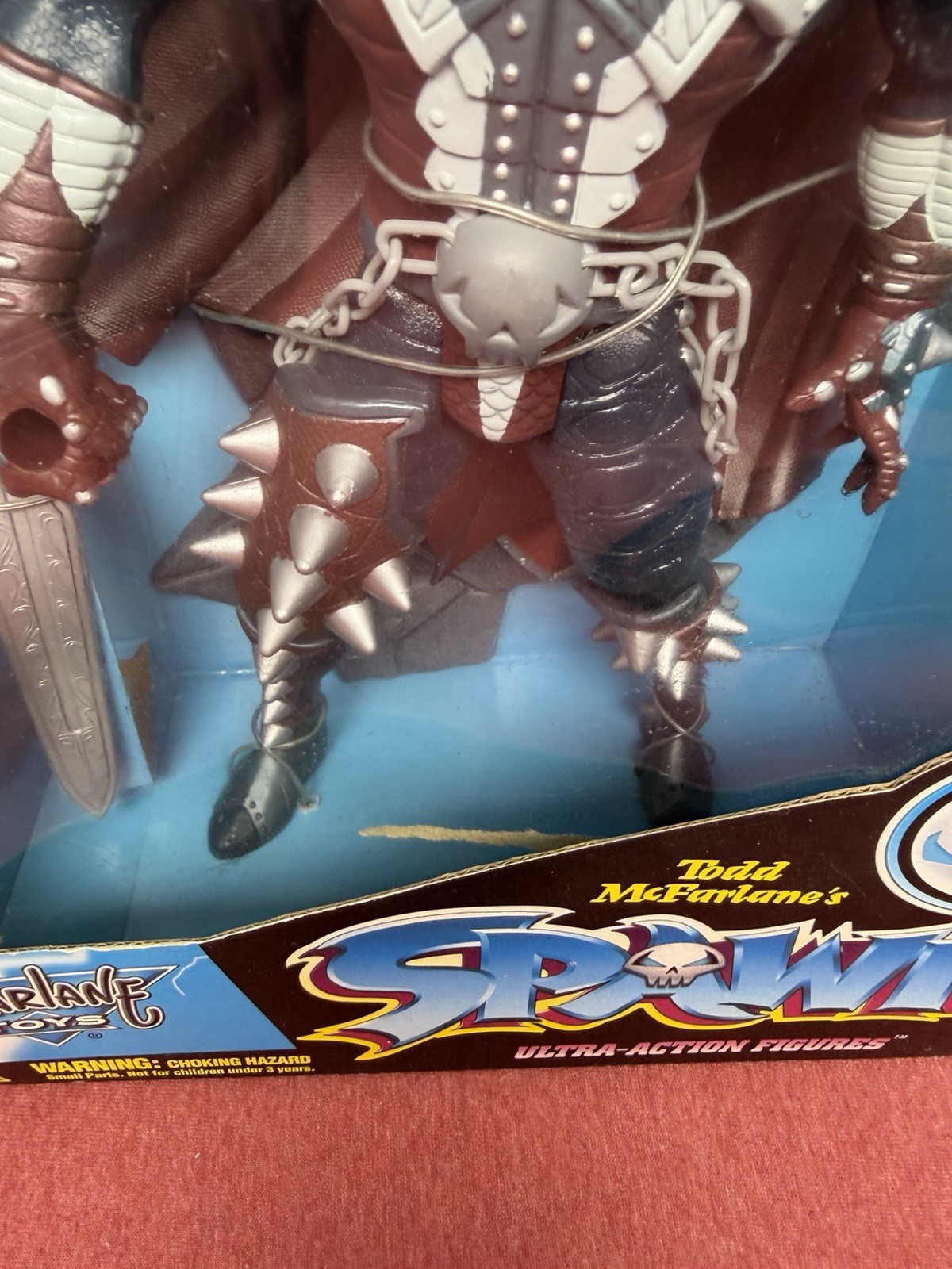 1997 Todd McFarlane&rsquo;s MEDIEVAL SPAWN Ultra-Action 12&Prime; Figure NIB factory sealed