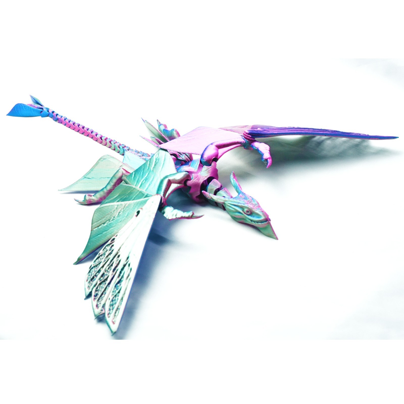 12.4inch 3D Printed Pterosaur Model,Articulated Animals figure,Toys Home Decor