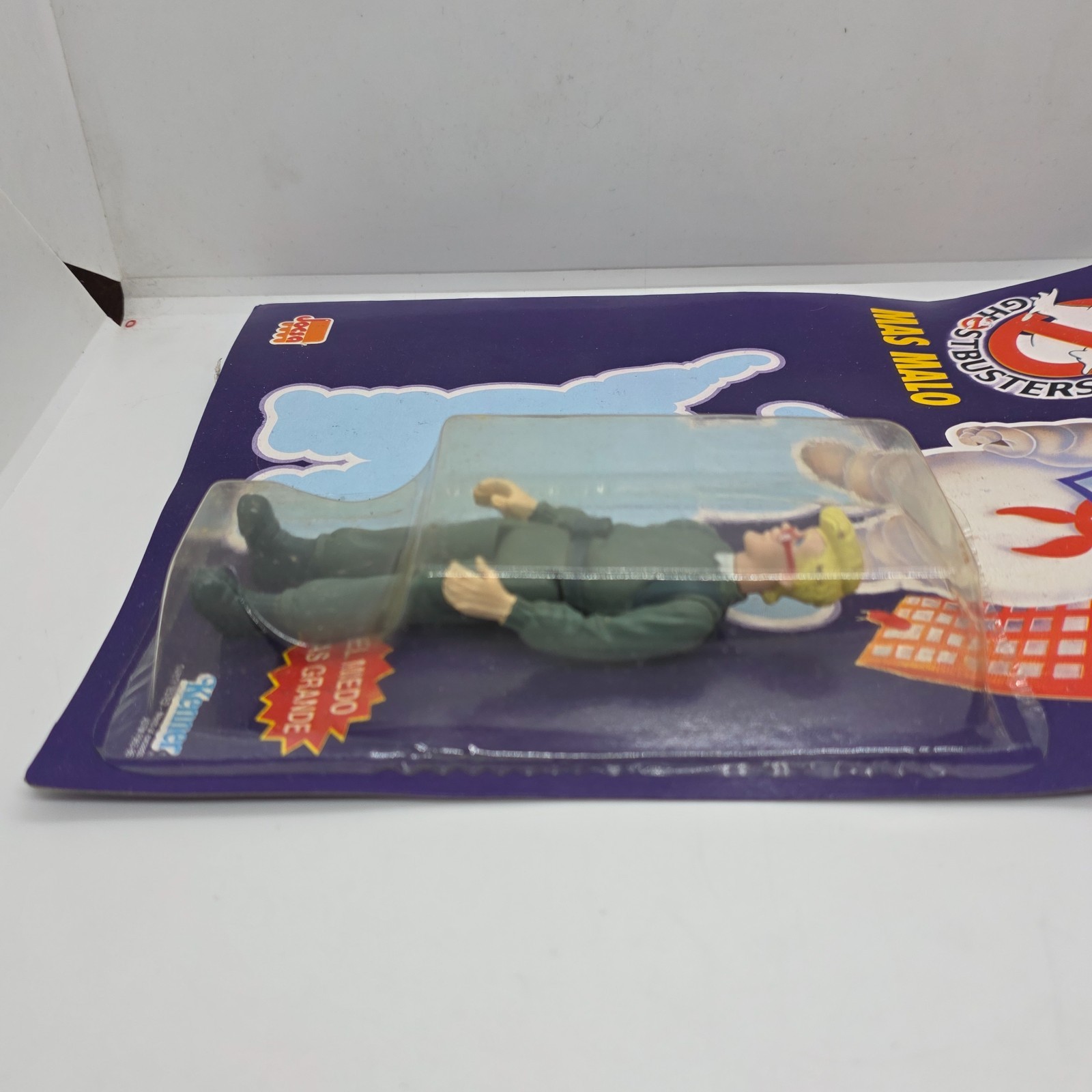 1992 the real ghostbusters jocsa kenner EGON IN CARDBOARD STAY PUFT ERROR RARE