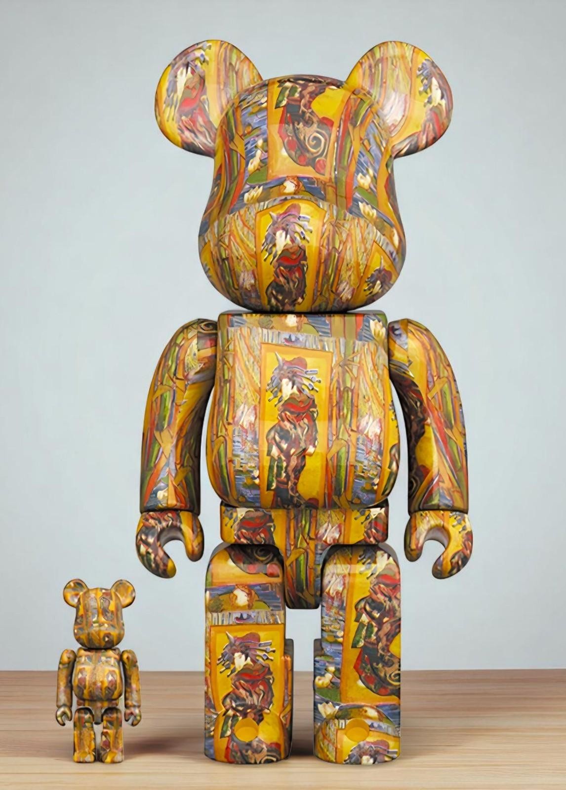 BE@RBRICK 100% & 400％ Van Gogh Museum Self-Portrait MEDICOM TOY