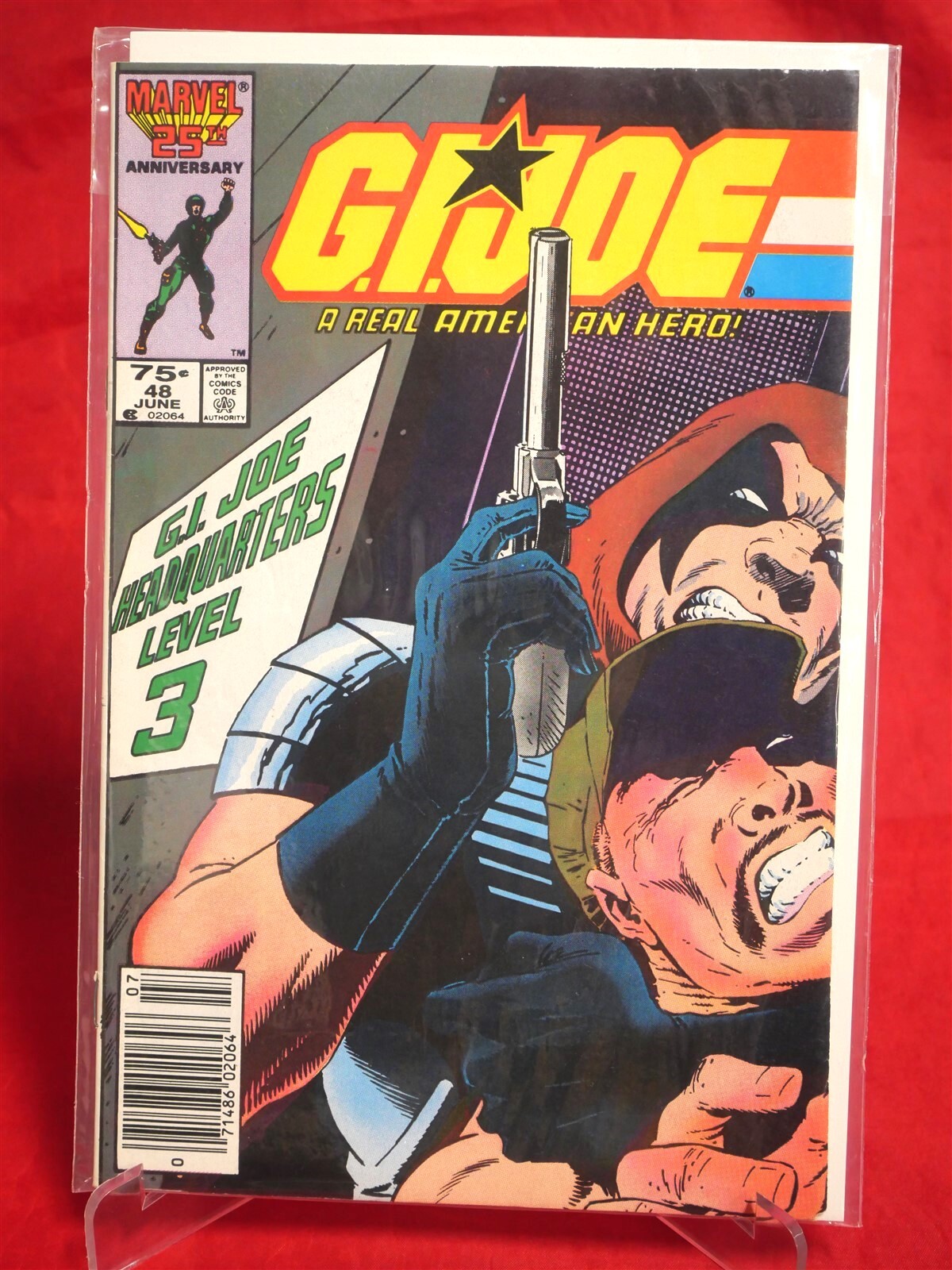 GI Joe Comic Book ARAH Issue #48 Marvel Comics Group A Real American Hero