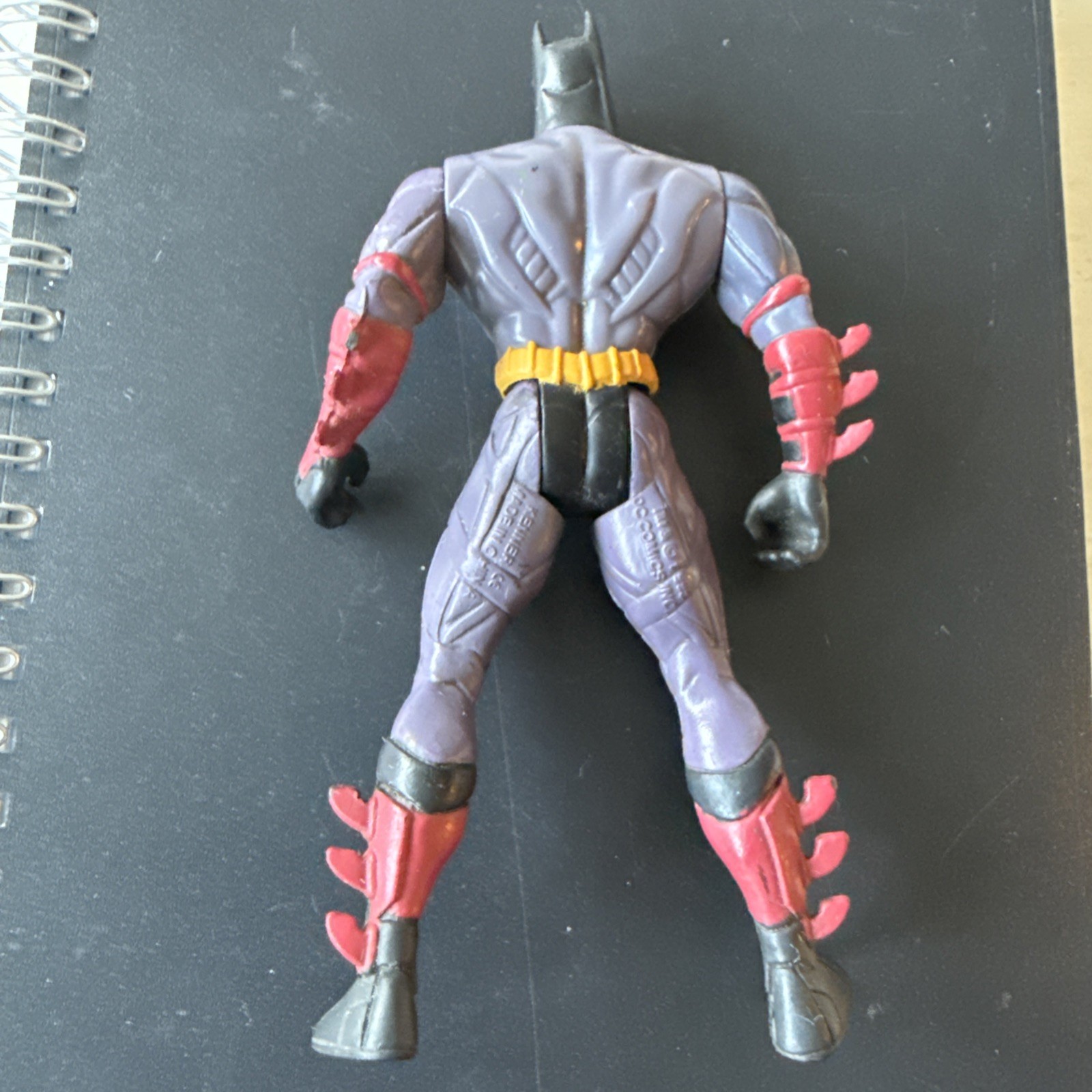 Batman Deluxe Attack Wing 1995 Kenner Figure Figure Only Red Purple/ Black