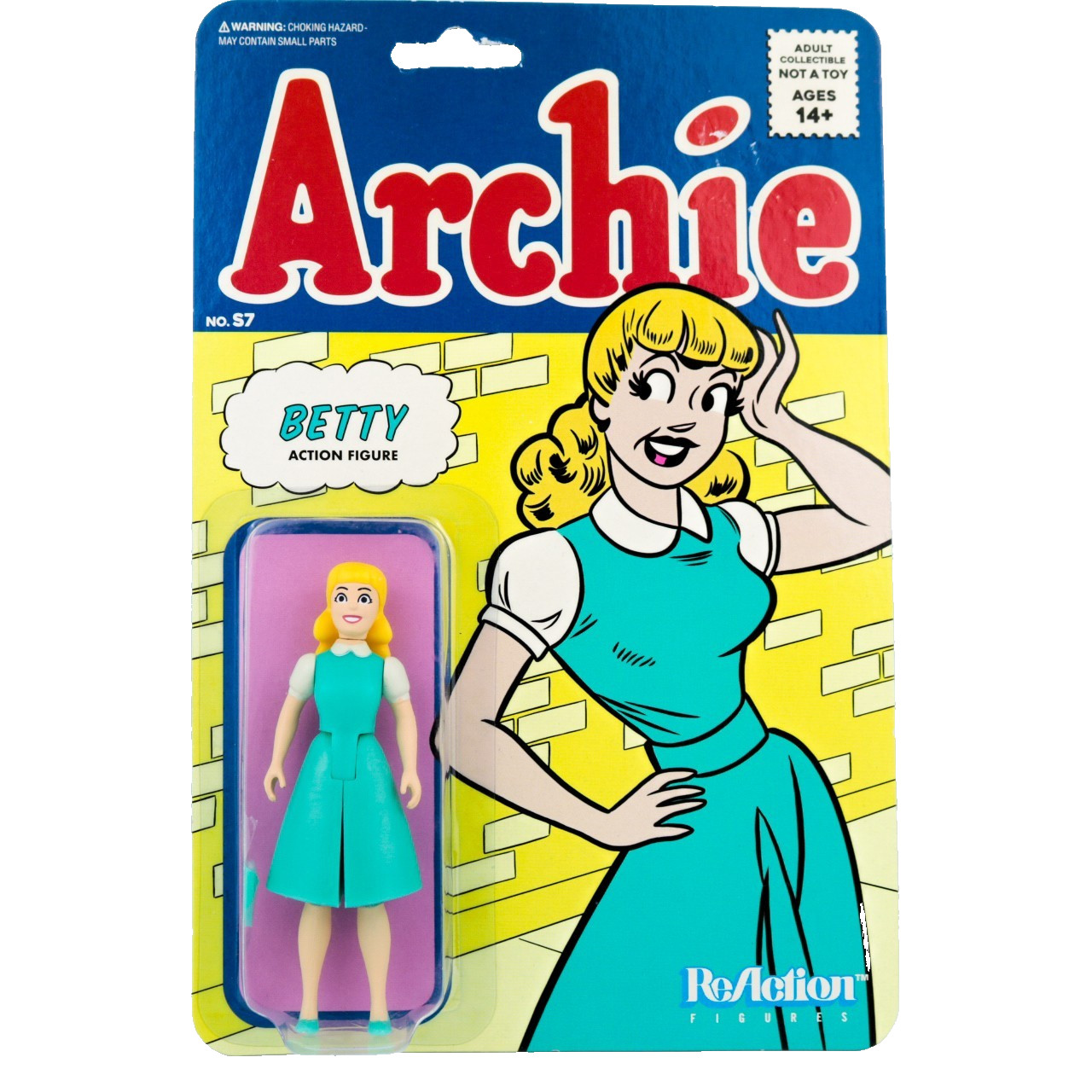 Archie Comics Betty 3.5&Prime; Action Figure – Super7 ReAction Figures