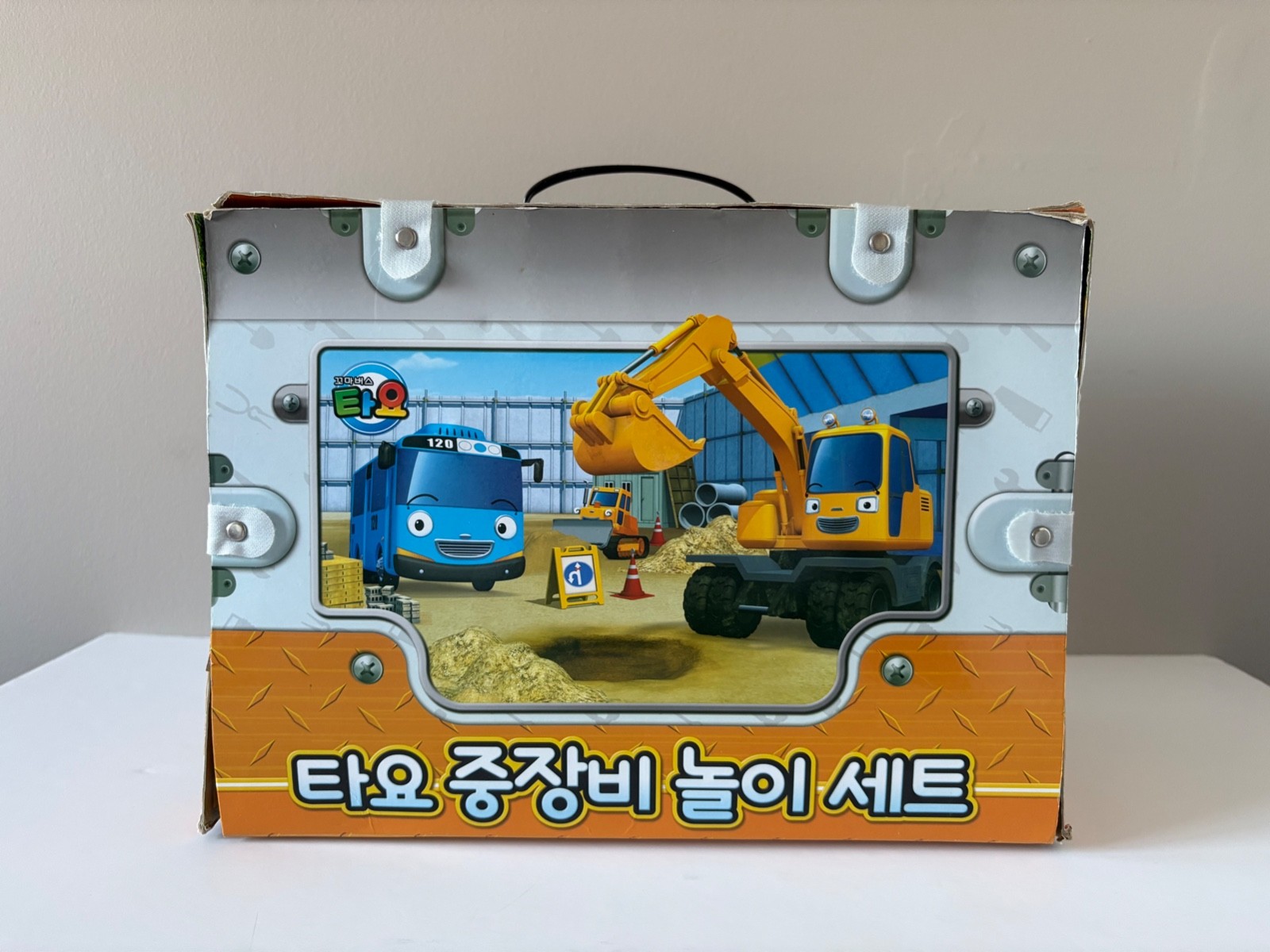 Tayo the Little Bus Heavy Equipment Play Set Construction Site Play TAYO SET