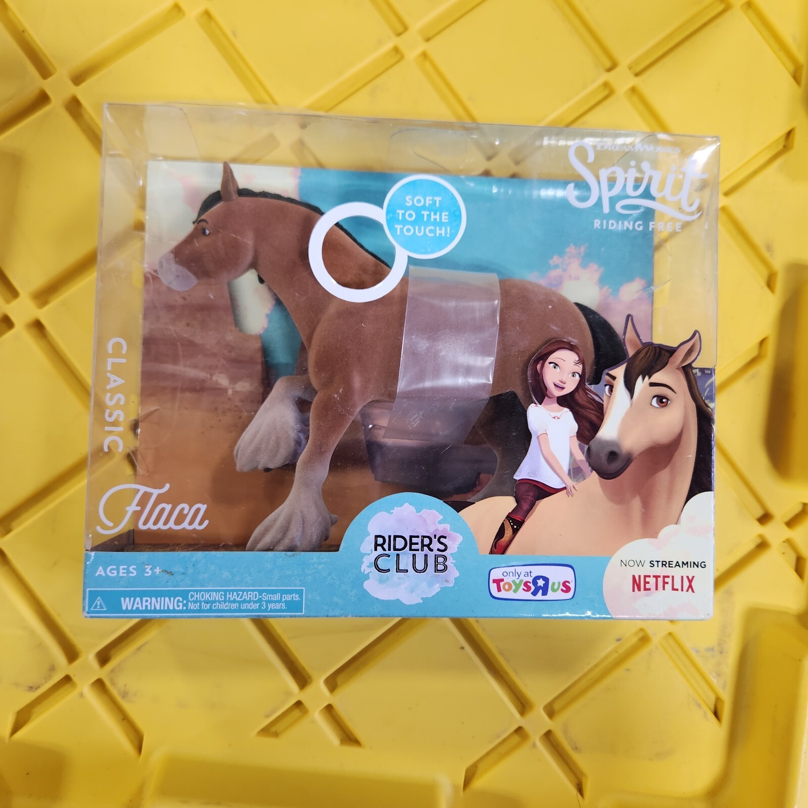 Spirit Riding Free Classic Series Flaca 7 inch Flocked Figure Soft B17