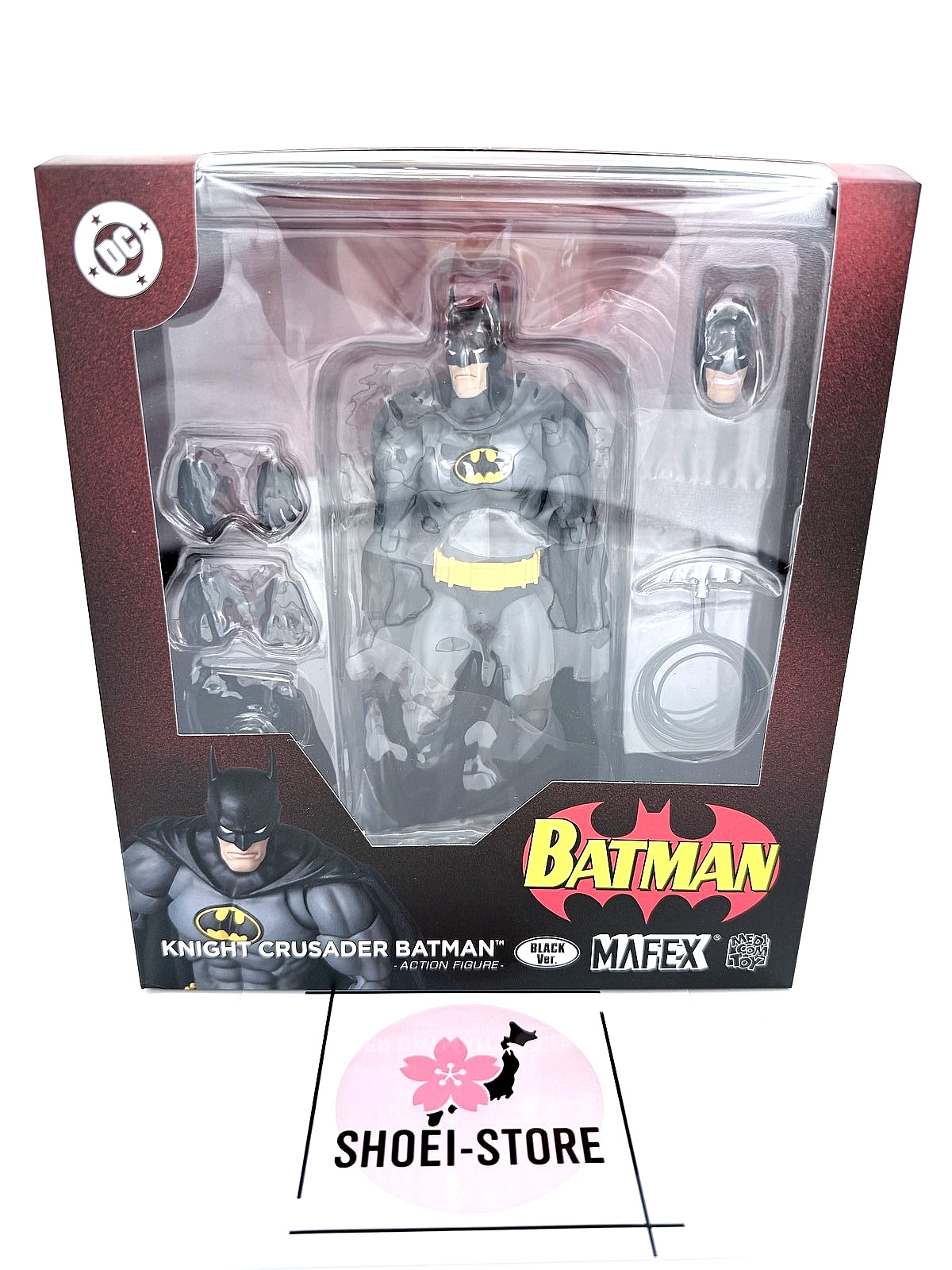 MAFEX No.270 Knight Crusader Batman BLACK MEDICOM TOY EXHIBITION 2025 160mm NEW
