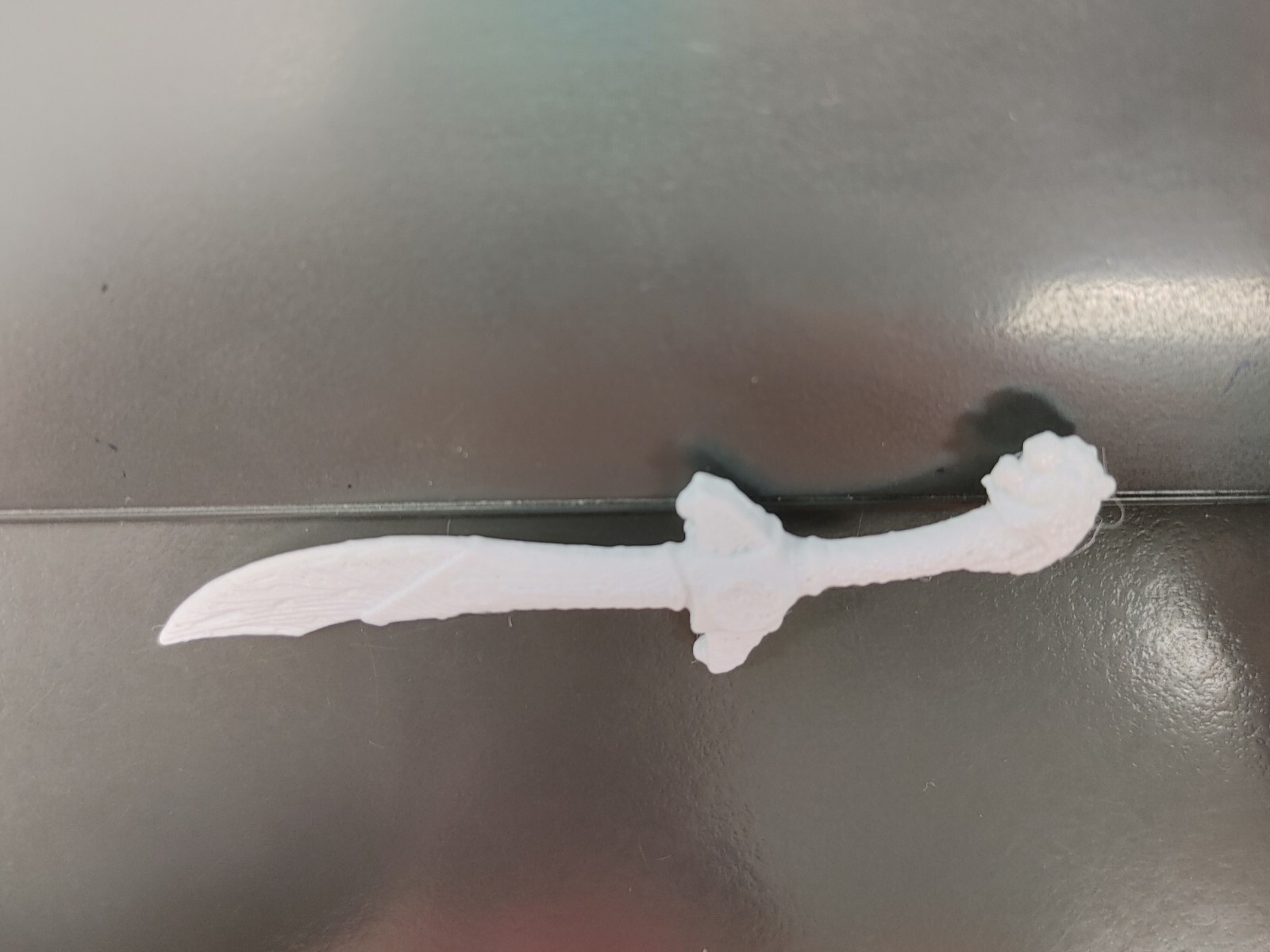 Power Rangers Lightning Collection White ranger Saba 3D print replica