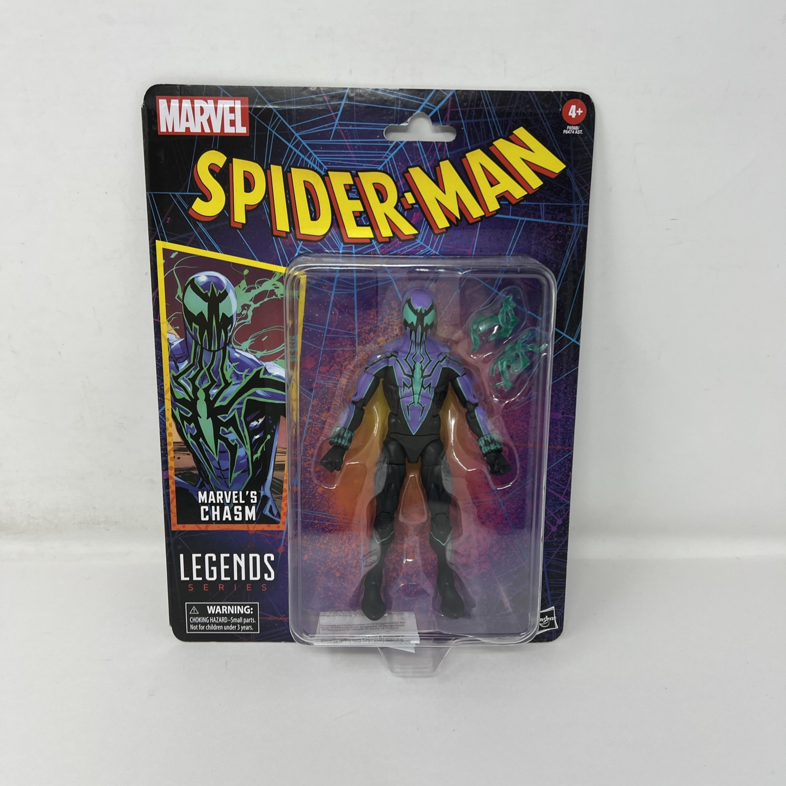 Marvel Legends Retro Spider-Man Marvel&rsquo;s Chasm Action Figure New