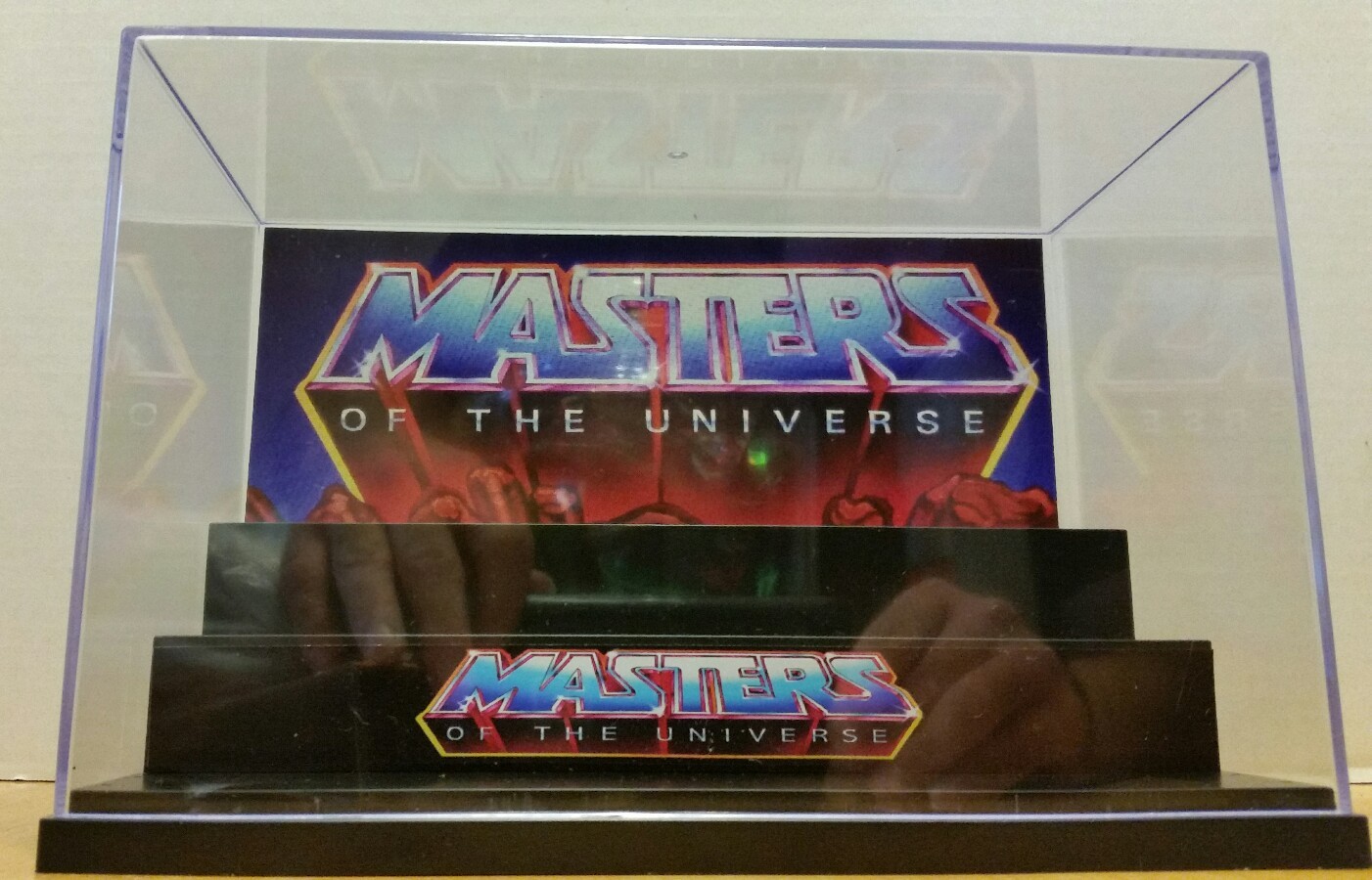 MASTERS of the UNIVERSE Cardback Style Diorama Case for action figures-case only
