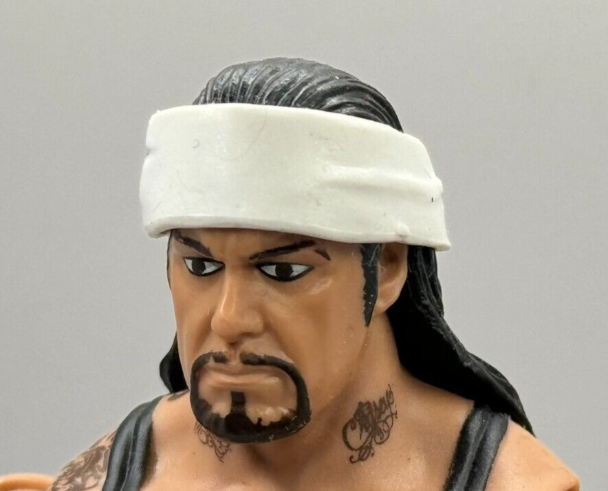 WWE Large White Bandana Accessory Mattel Figure Clothes Prop 1/12 G9