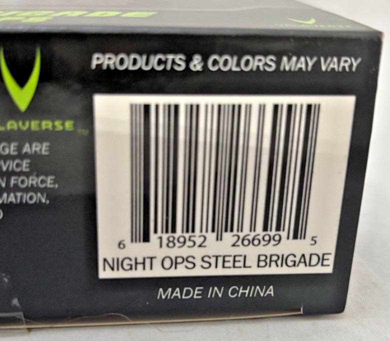 Valaverse: Action Force – Steel Brigade Night Ops – BBTS Exclusive – NEW