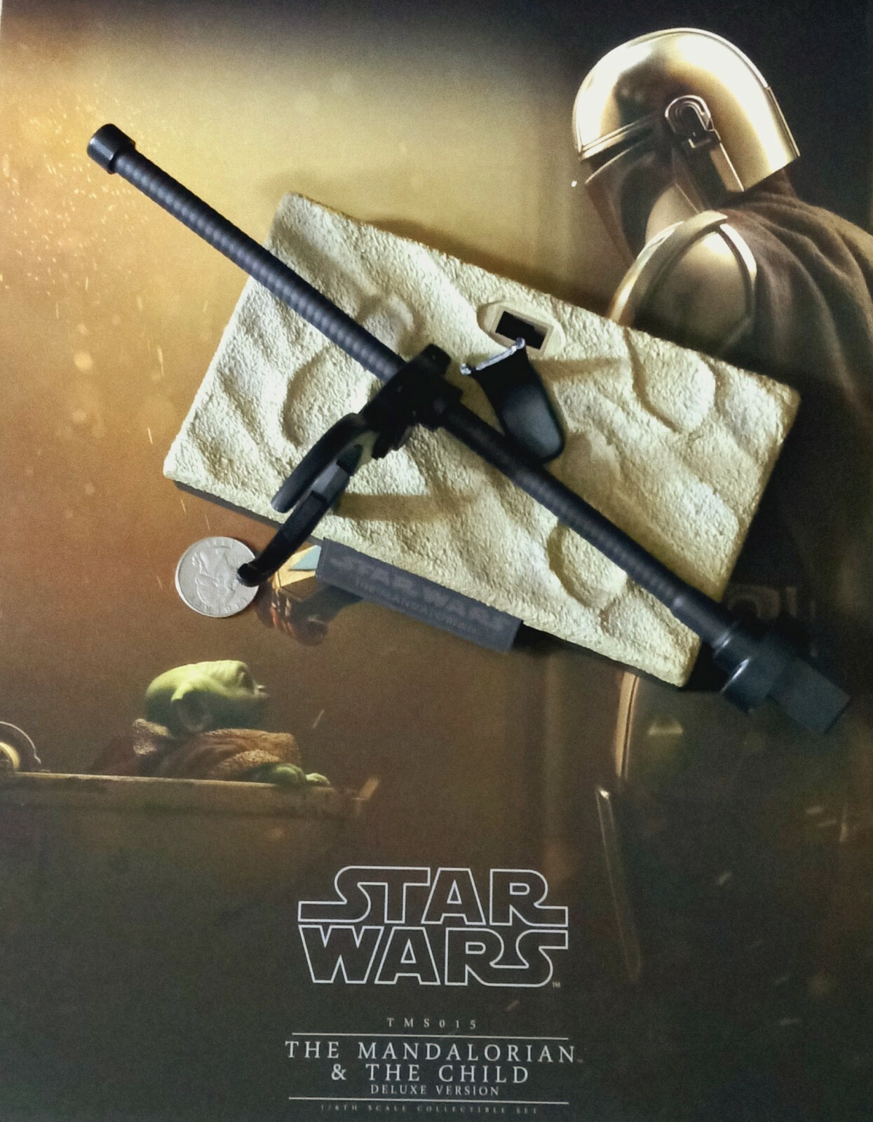 HOT TOYS 1/6  Mandalorian  FIGURE STAND  — us seller —–
