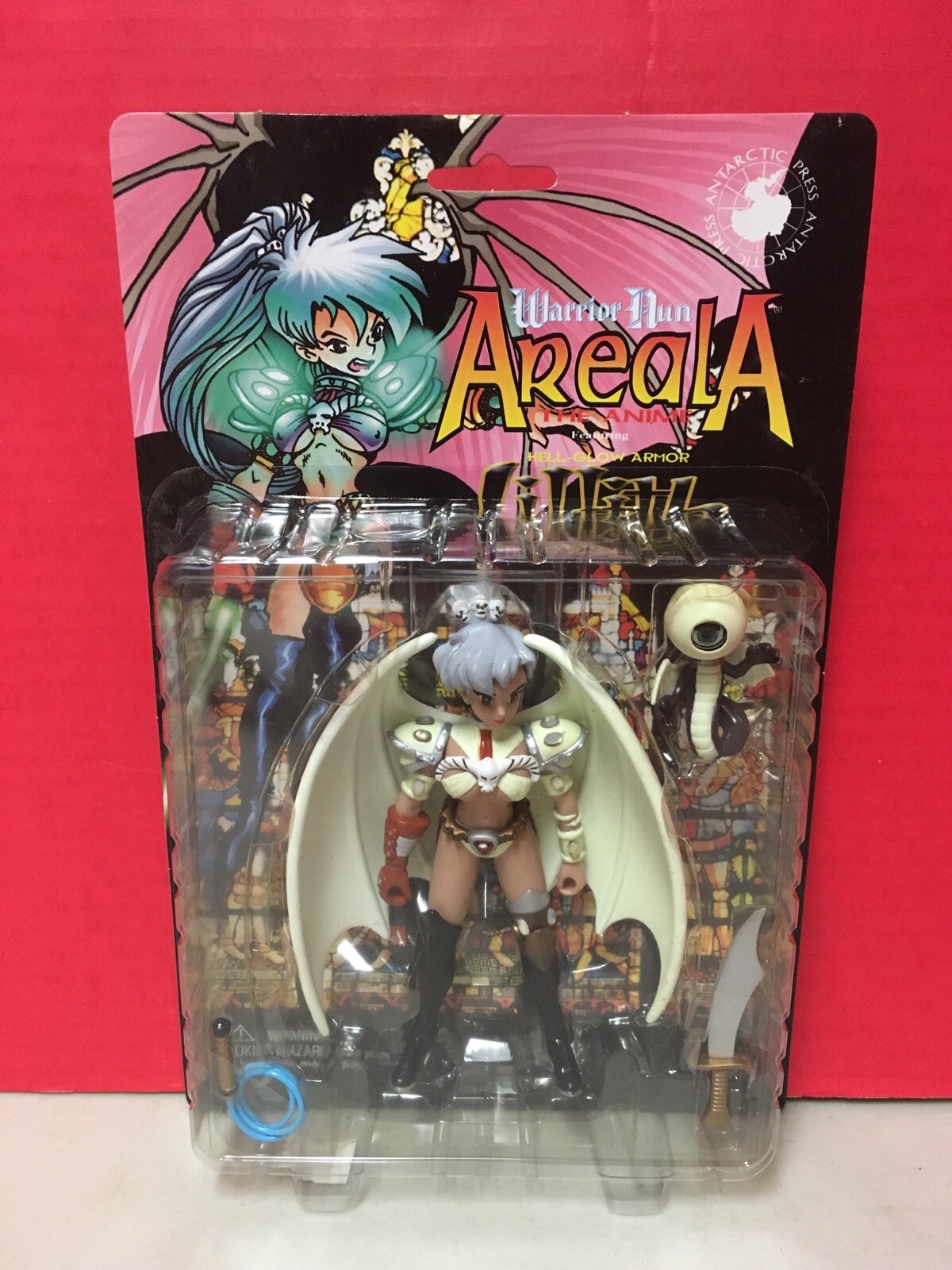 Warrior Nun Areala Anime Lilith Lillith Demon Action Figure 1998 Glow Variant