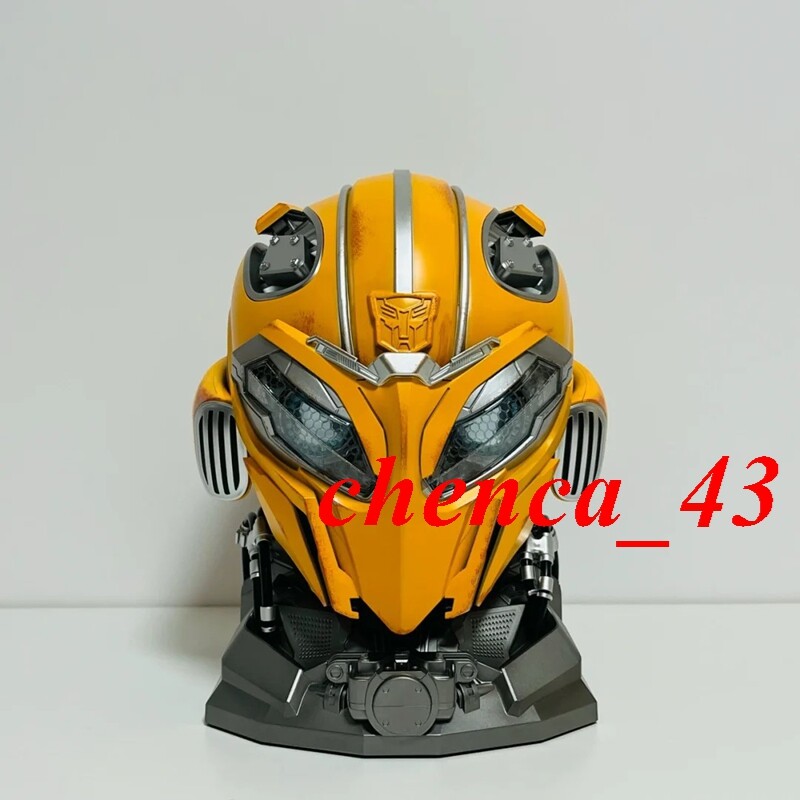 US Ship!! Touch/Remote/Voice Control 1:1 Bumblebee Helmet Halloween Cosplay Prop