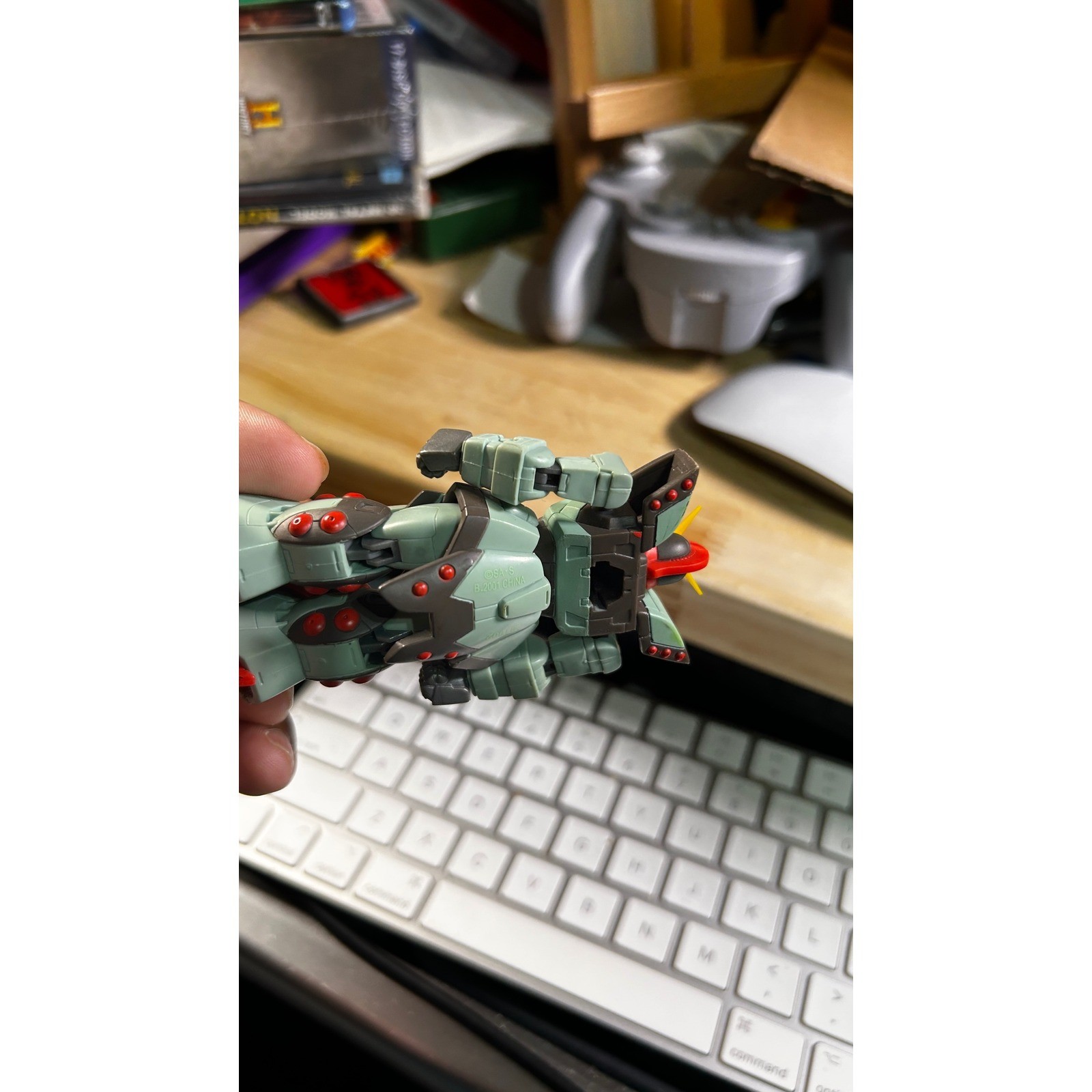 Bandai Mobile Suit Fighter Neo Italy Gundam Neros Devil Action Figure Msia