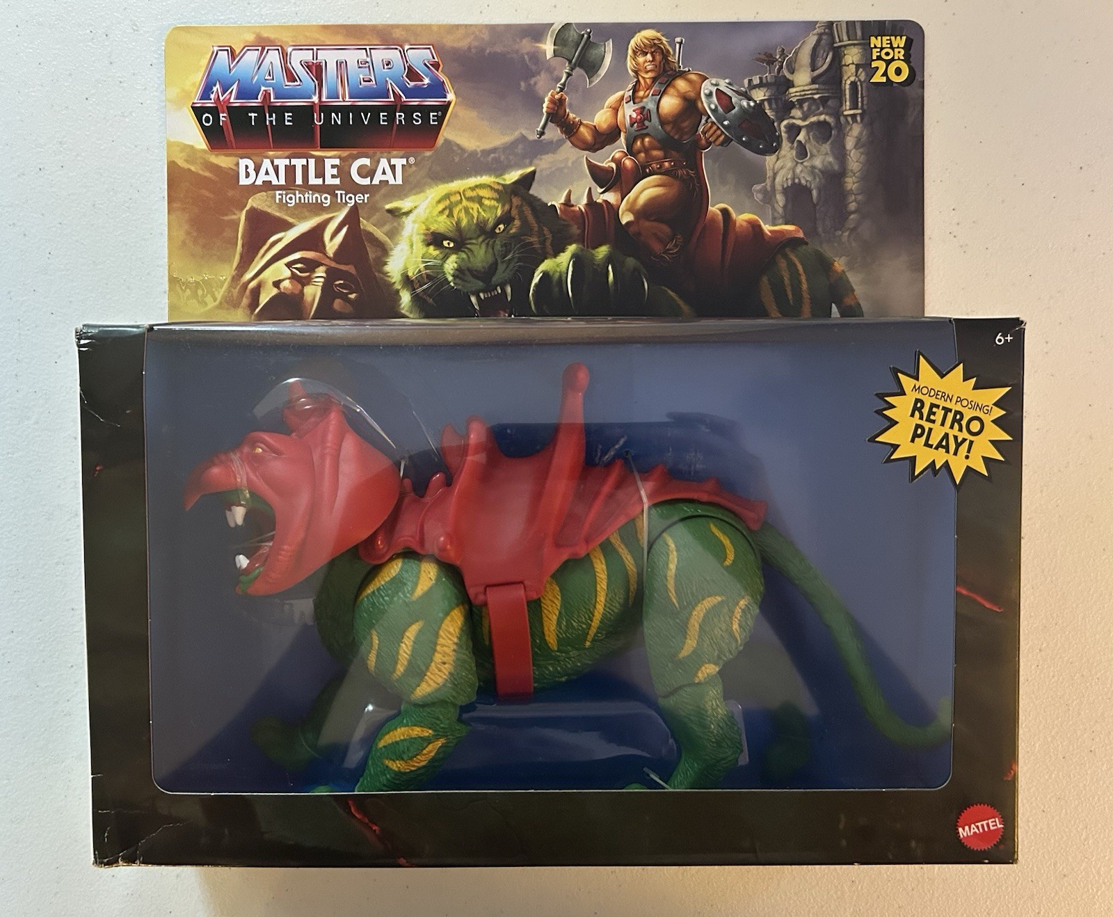 Masters of the Universe Origins – Battle Cat 6.75 inch Action Figure NEW MOTU