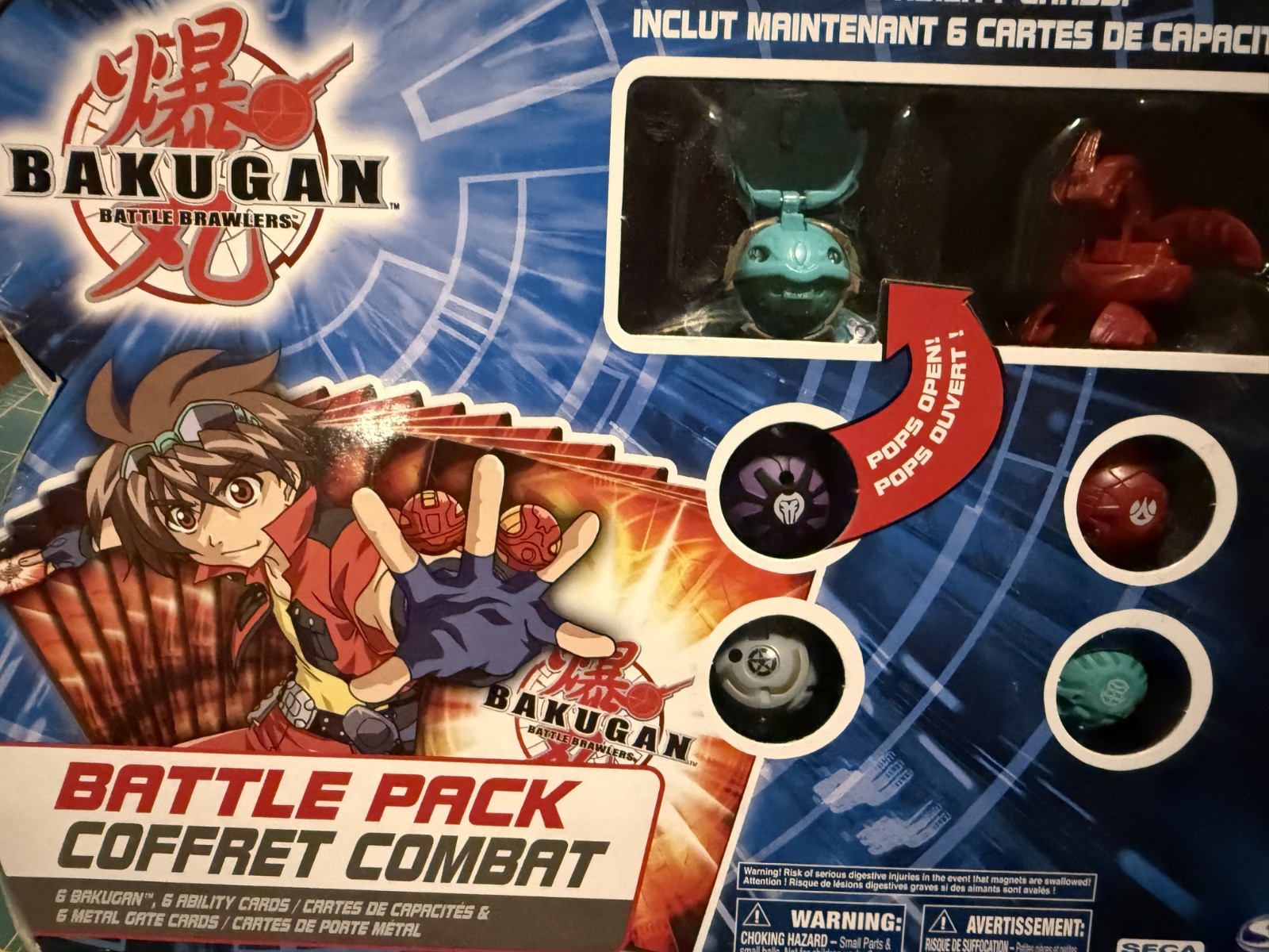 BAKUGAN MULTI PACK FIGURES SERIES 2 BRAND NEW ON CARD FREE SHIP USA ONLY