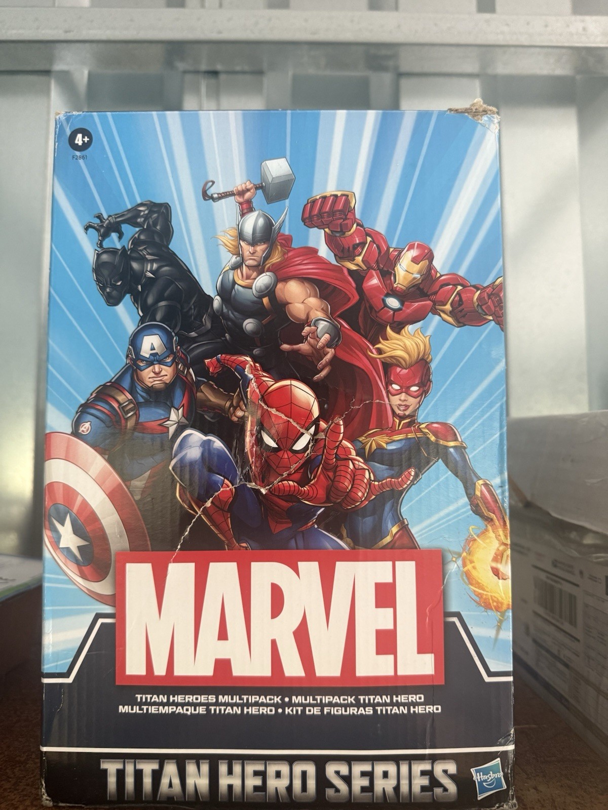 Marvel Titan Hero Series Action Figure Multipack 6 Action Figures 12-Inch Toys