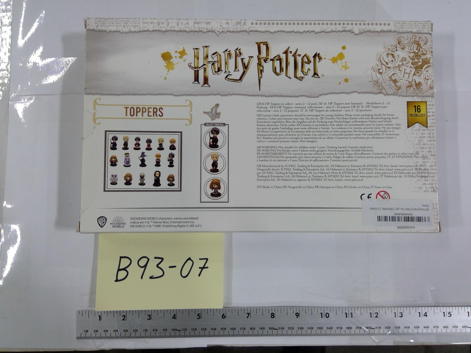 Harry Potter Toppers Deluxe Box Series 2 Figure Set 12 Pack PMI Toy New