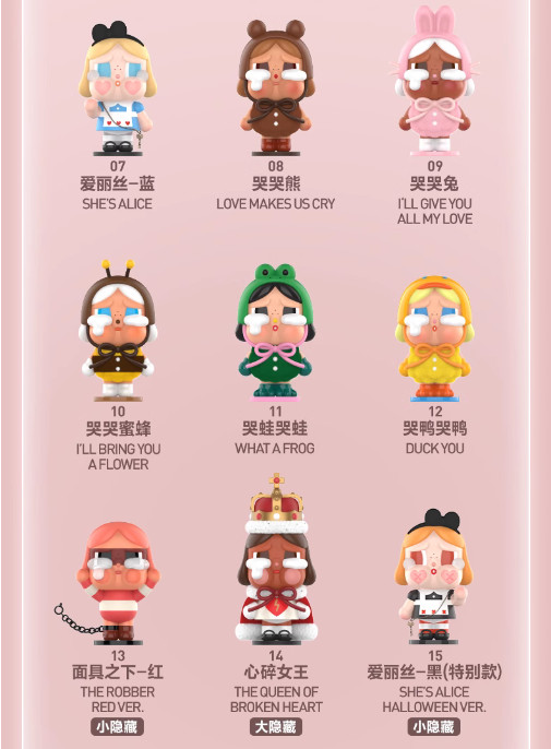 Authentic CRYBABY Crying Again Series Blind Box Confirmed Figure Toy
