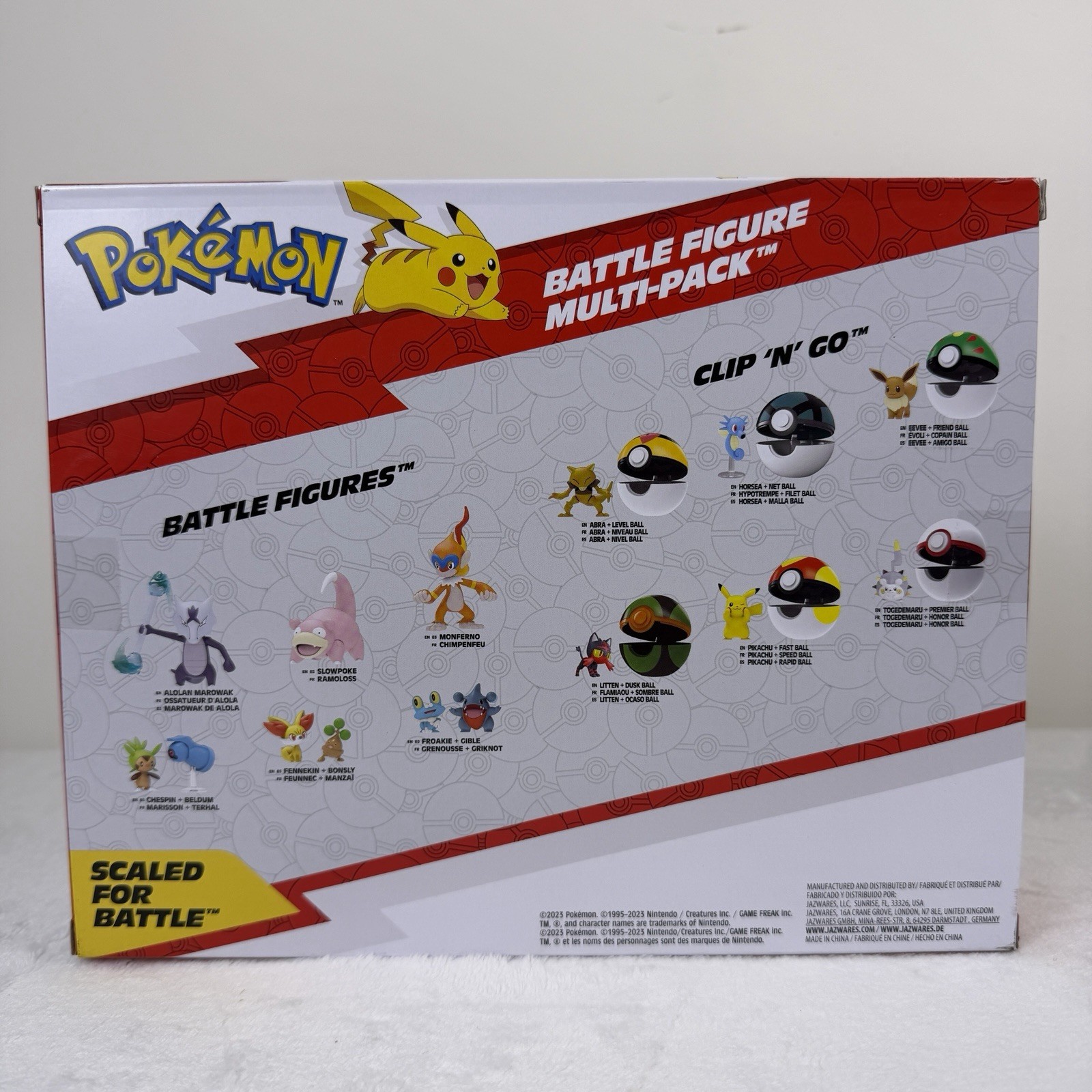 Pokemon Battle Ready Multi-Pack 8 Figures Frogadier Johto Monferno BRAND NEW