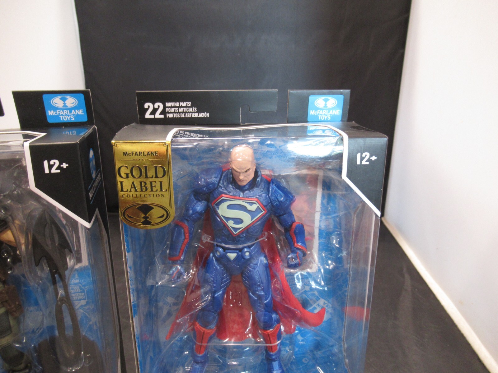 DC Multiverse Lex Luthor Power Suit & Batman Dark Detective Gold Label