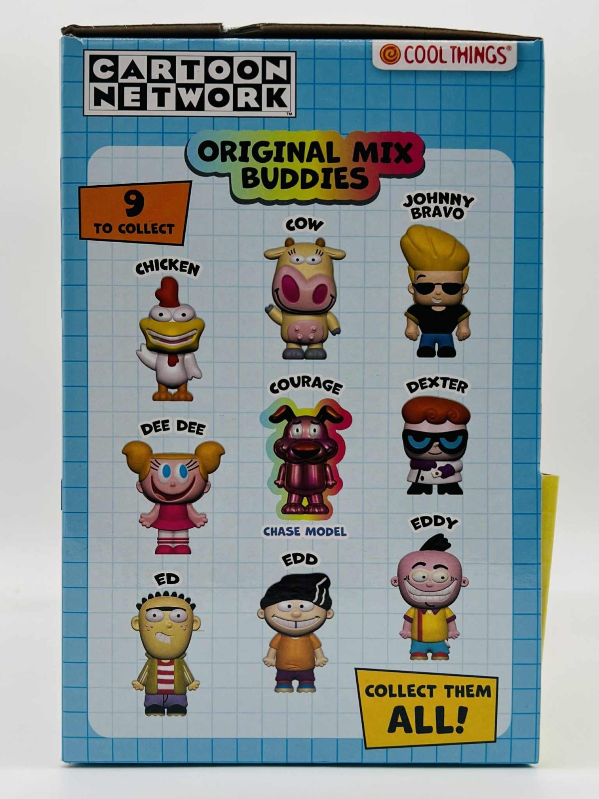4x Cartoon Network Courage Ed Edd Eddy Dexter Mix New Official Blind Ball Sealed