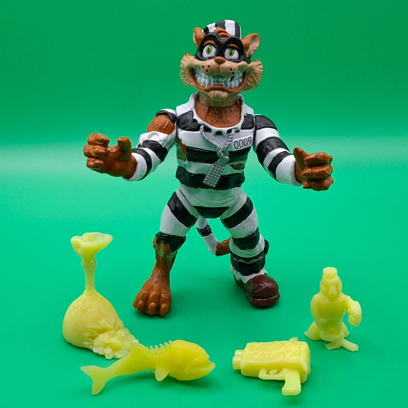 TMNT SCRATCH THE CAT 3D PRINTED ARTICULATED FIGURE