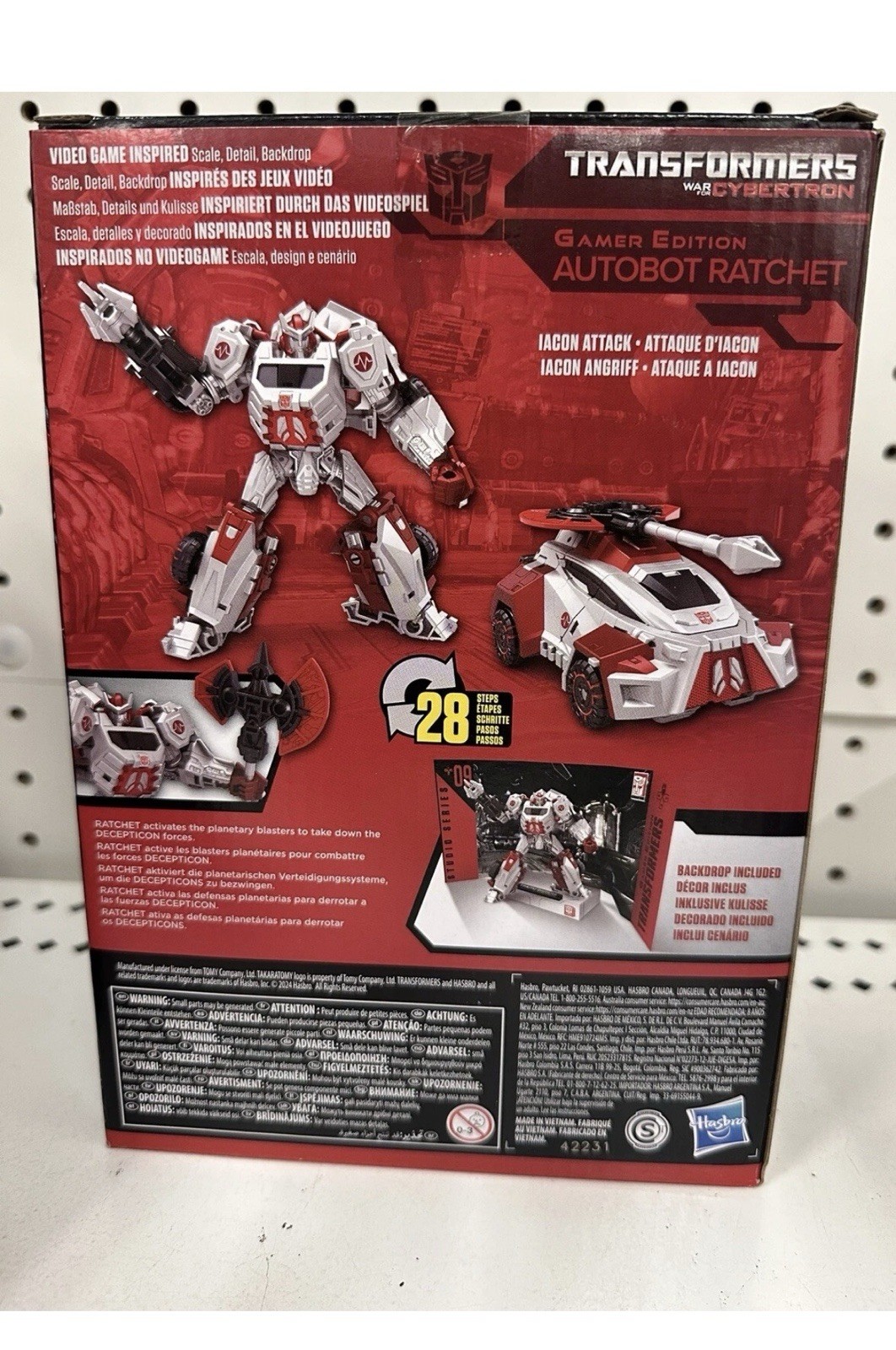 Transformer war Cybertron Autobot ratchet action figures gamer,edition 113￼