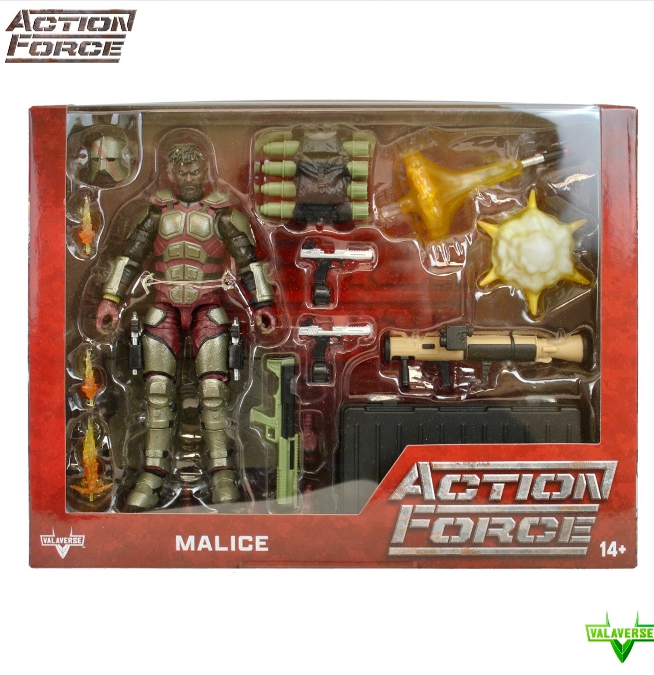 VALAVERSE ACTION FORCE 1:12 MALICE GARRISON EOD SPEC OPS SERGEANT 6” FIGURE MISB