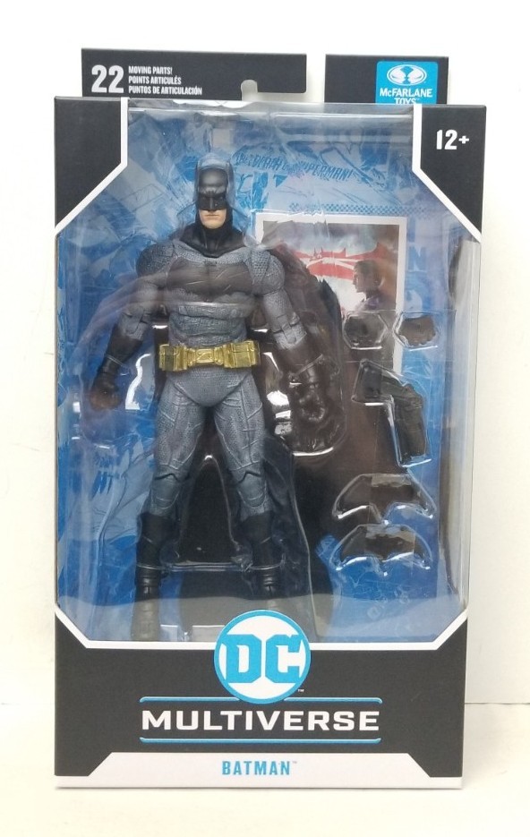 2024 McFarlane Toys 7&Prime; DC Multiverse Batman V Superman: DOJ « Batman » Figure NIB