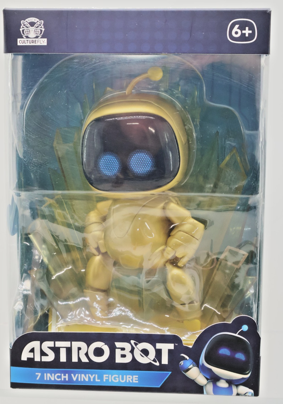 Astro Bot Gold Vinyl Figure 7-Inch by CultureFly – Limited Edition – New Sealed