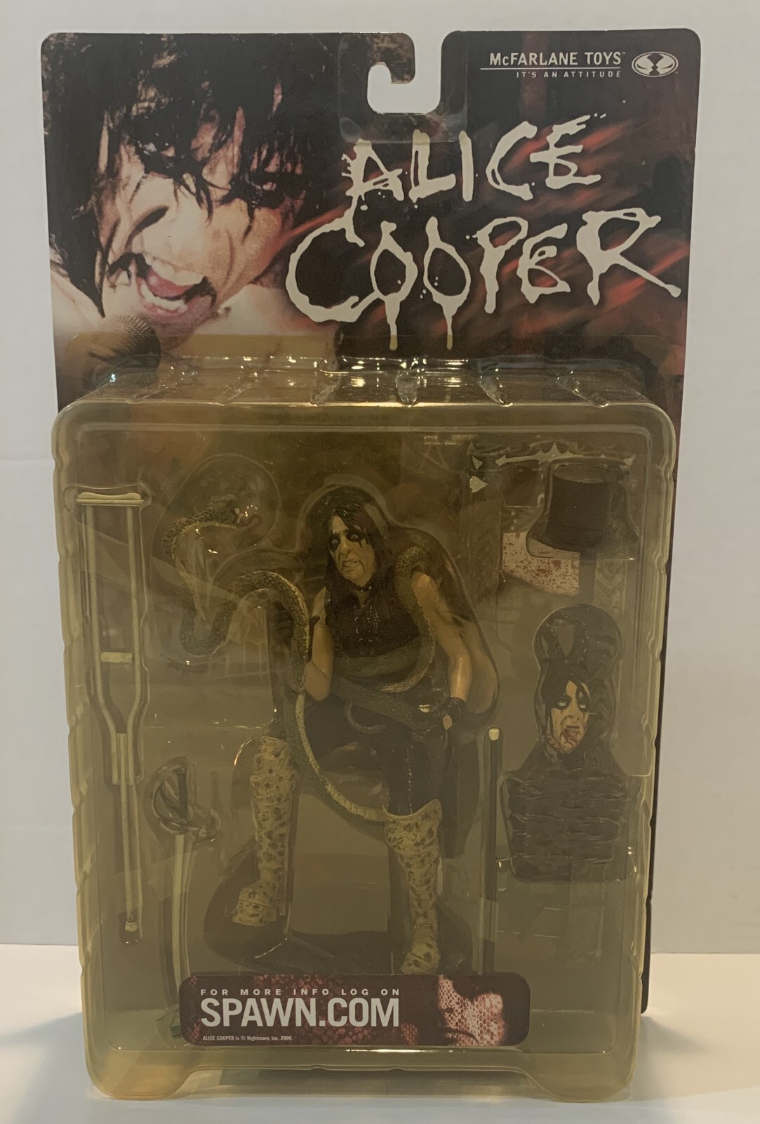 NEW McFarlane Toys Alice Cooper Super Stage Figures 2000
