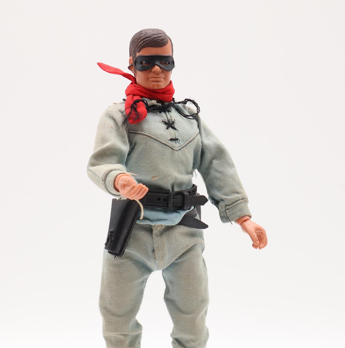 Lone Ranger 100% Complete The Lone Ranger Rides Again 1973 Hubley Action Figure